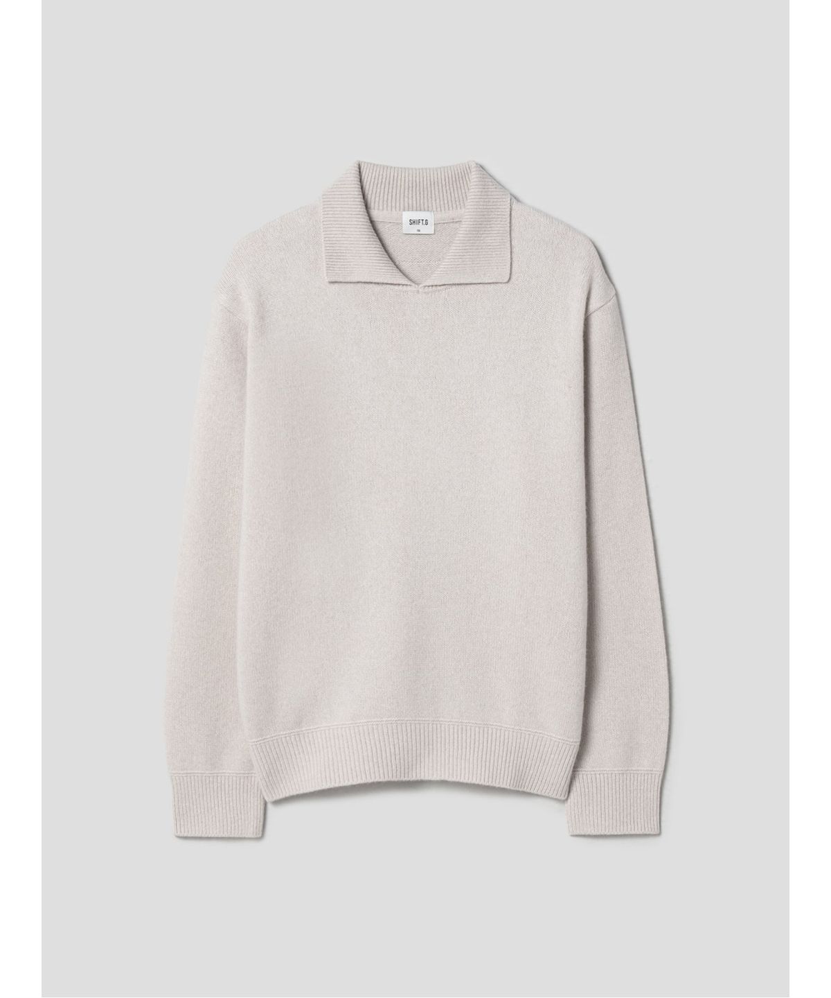 시프트지(SHIFT.G) CollarTurtleneck Sweater  Ivory