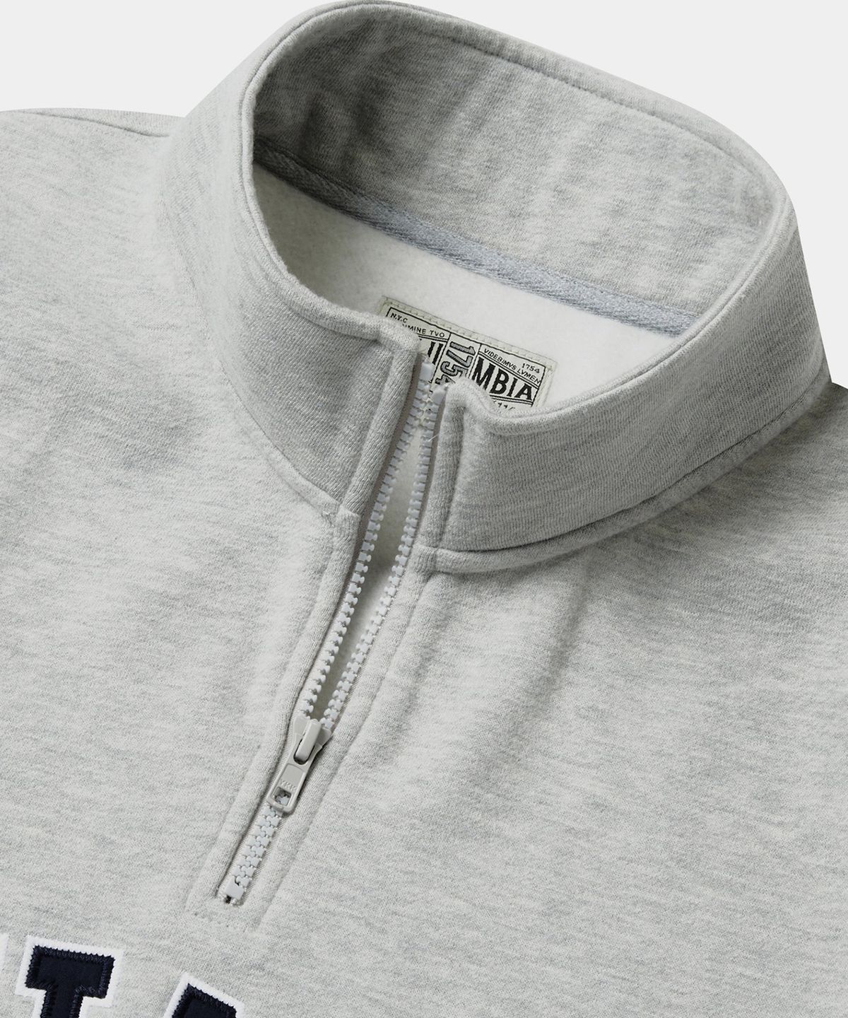컬럼비아 유니버시티(COLUMBIA UNIVERSITY) CU BIG ARCH H/FLEECE H/ZIP SWEATSHIRTS M그레이