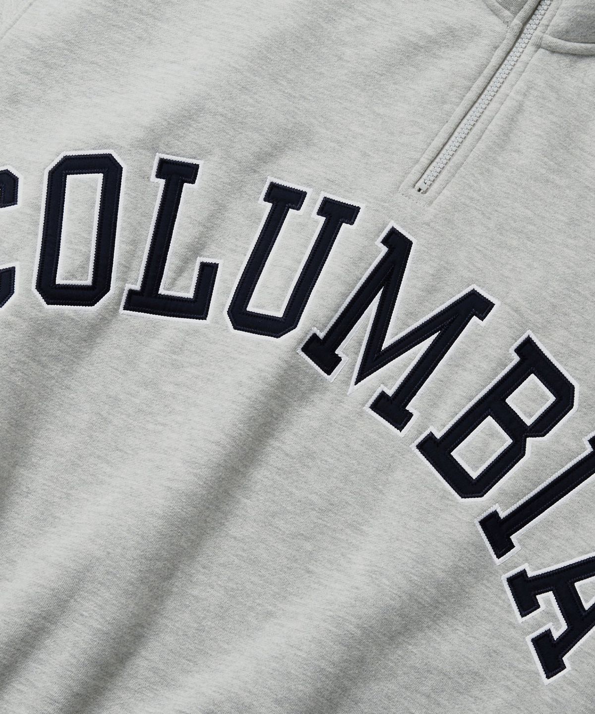 컬럼비아 유니버시티(COLUMBIA UNIVERSITY) CU BIG ARCH H/FLEECE H/ZIP SWEATSHIRTS M그레이