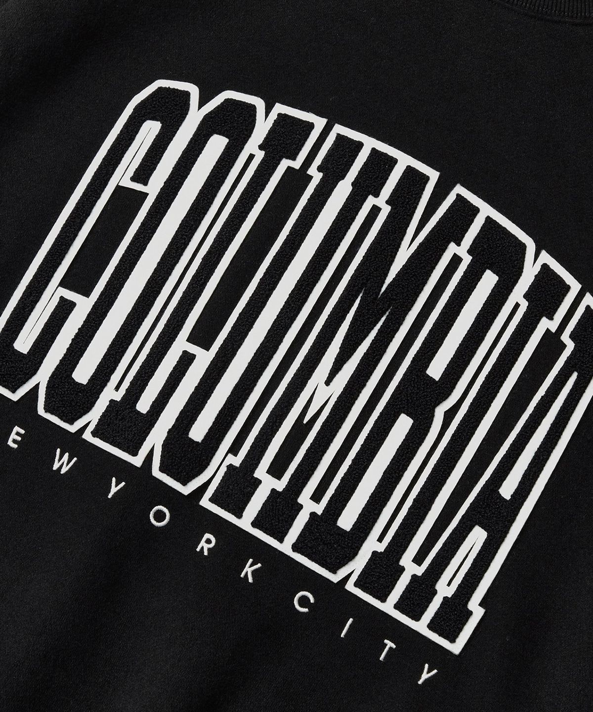 컬럼비아 유니버시티(COLUMBIA UNIVERSITY) BIG BOUCLE H/FLEECE SWEATSHIRTS 블랙