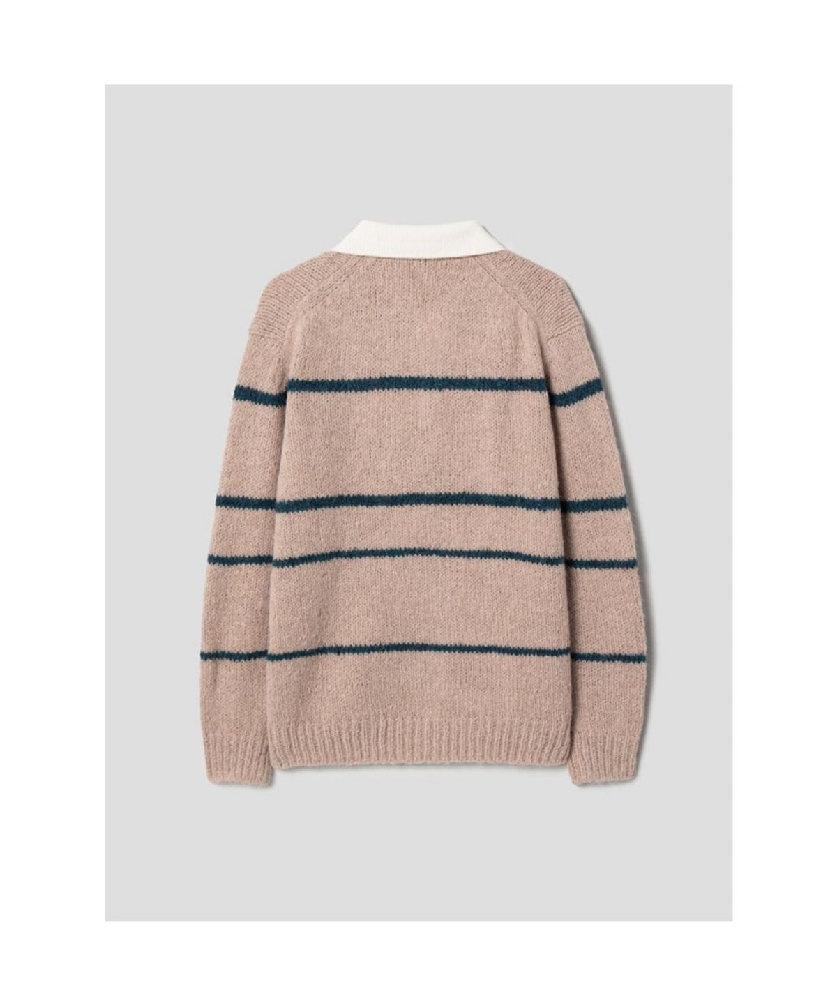 시프트지(SHIFT.G) Fuzzy Pattern Sweater  Beige