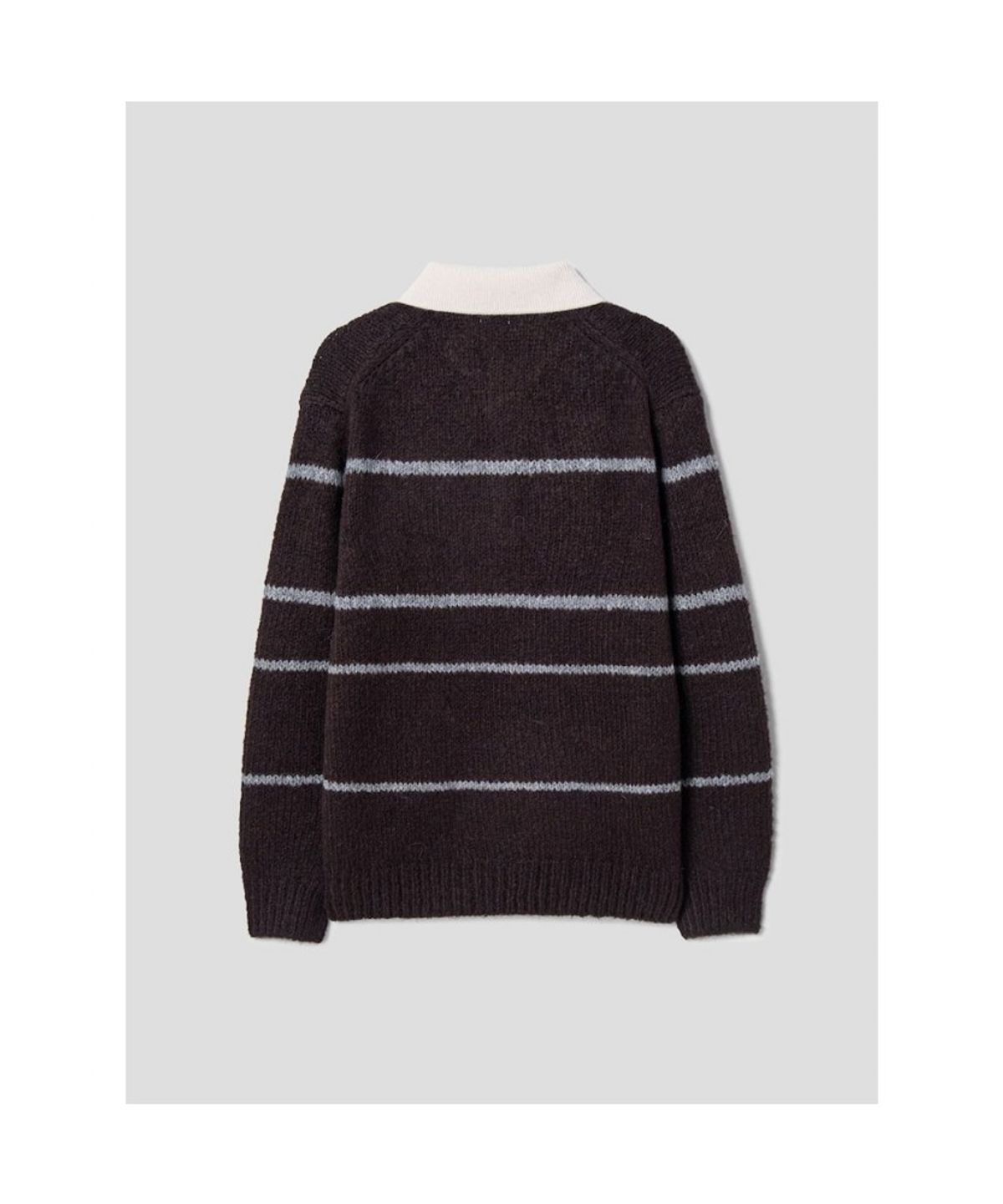 시프트지(SHIFT.G) Fuzzy Pattern Sweater  Brown