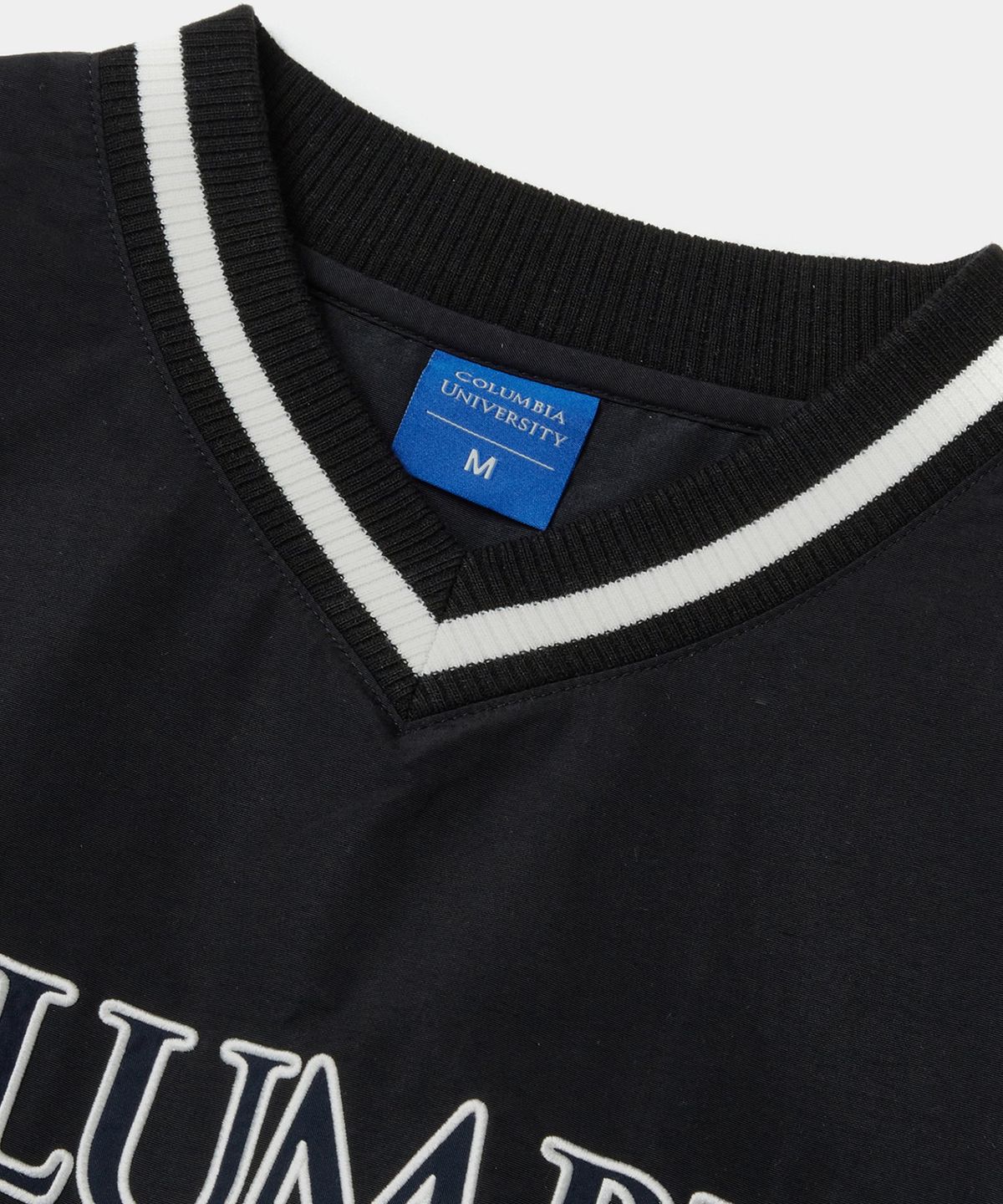 컬럼비아 유니버시티(COLUMBIA UNIVERSITY) CU SHIELD WOVEN PULLOVER 블랙