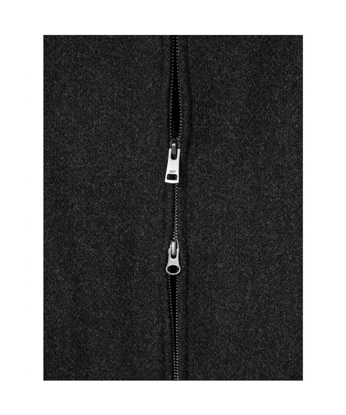 시프트지(SHIFT.G) Wool Blended Overfit Blouson  Ash