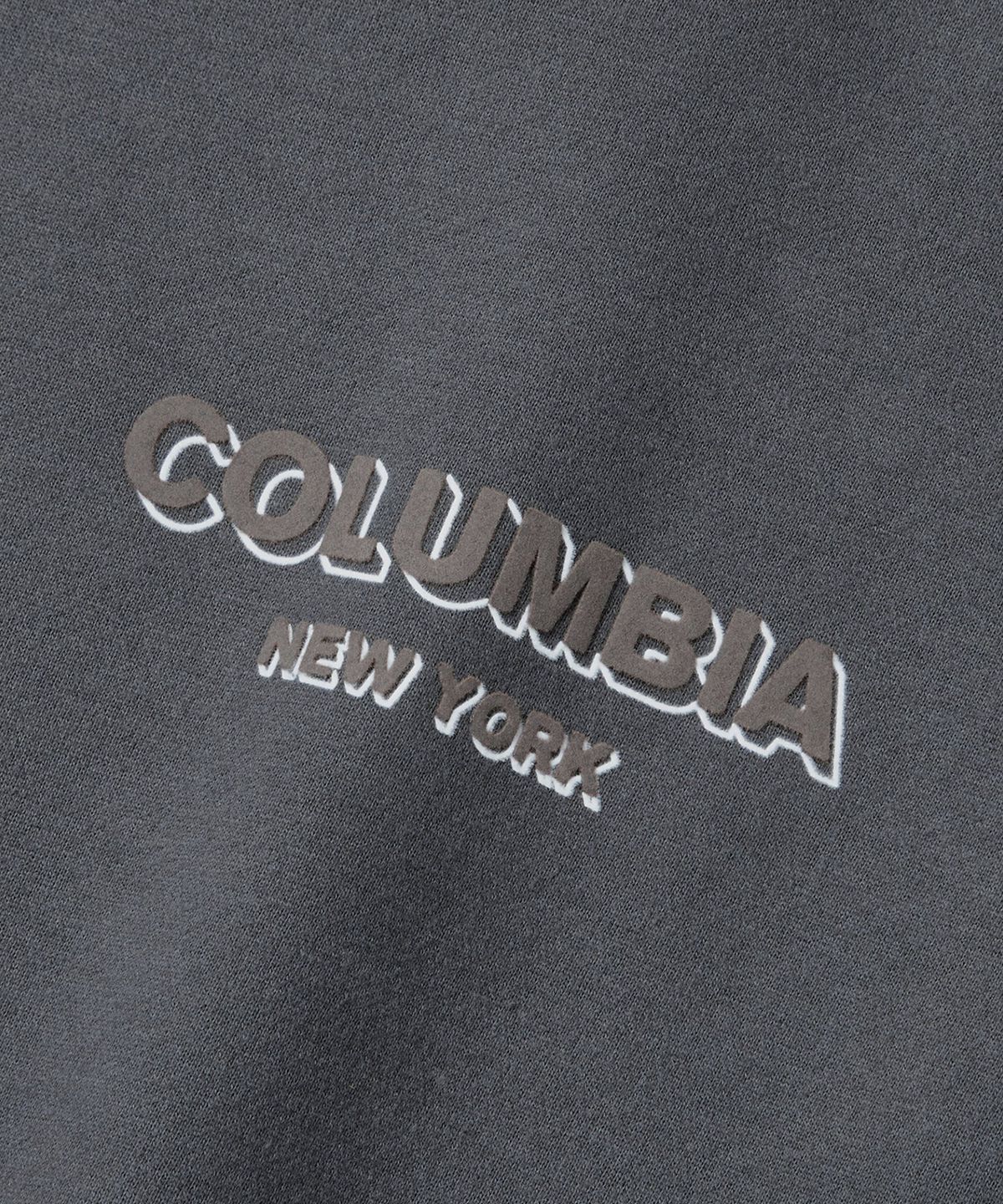 컬럼비아 유니버시티(COLUMBIA UNIVERSITY) B/S NY MOC NECK H/FLEECE SWEATSHIRTS 차콜
