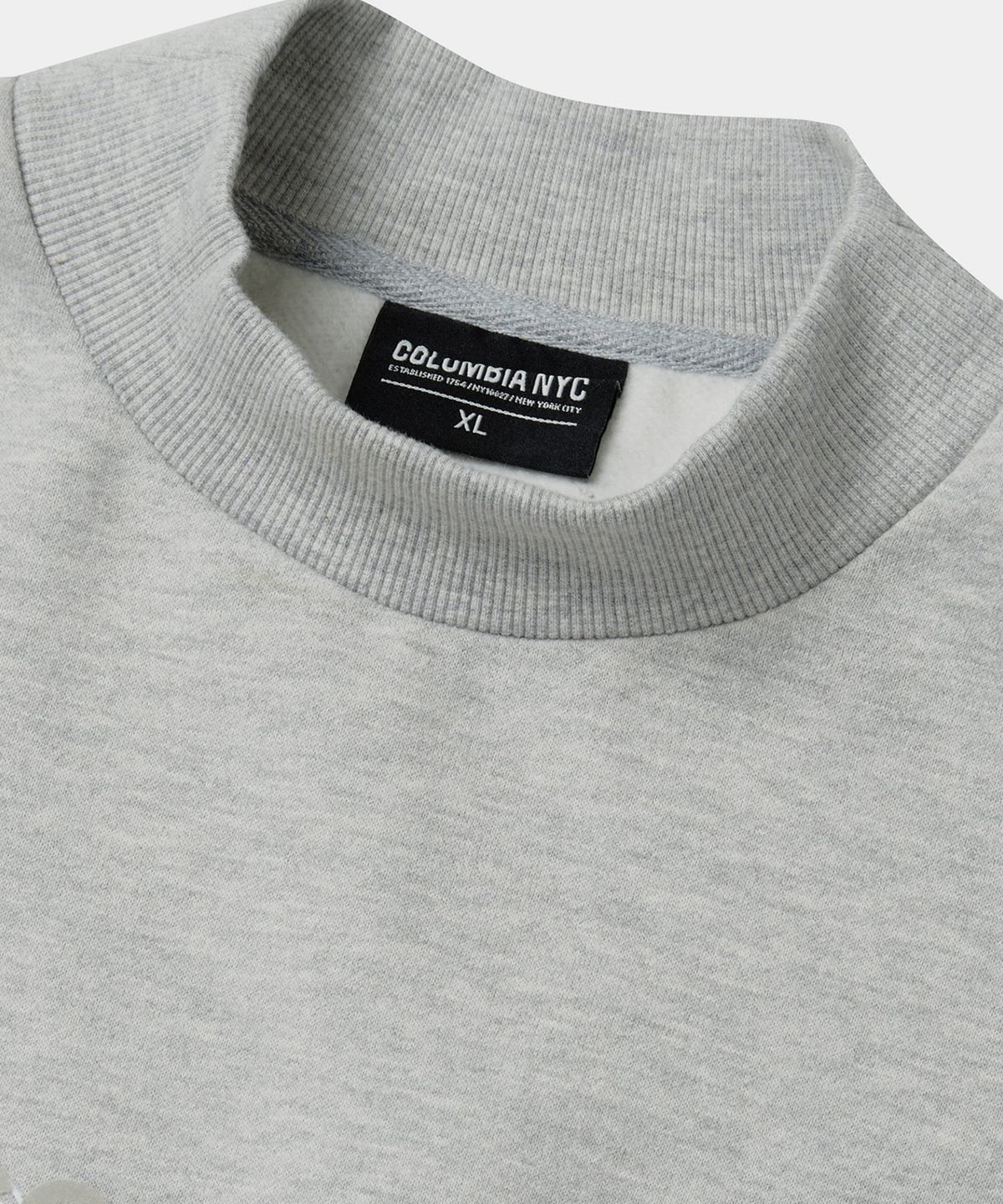 컬럼비아 유니버시티(COLUMBIA UNIVERSITY) B/S NY MOC NECK H/FLEECE SWEATSHIRTS M그레이
