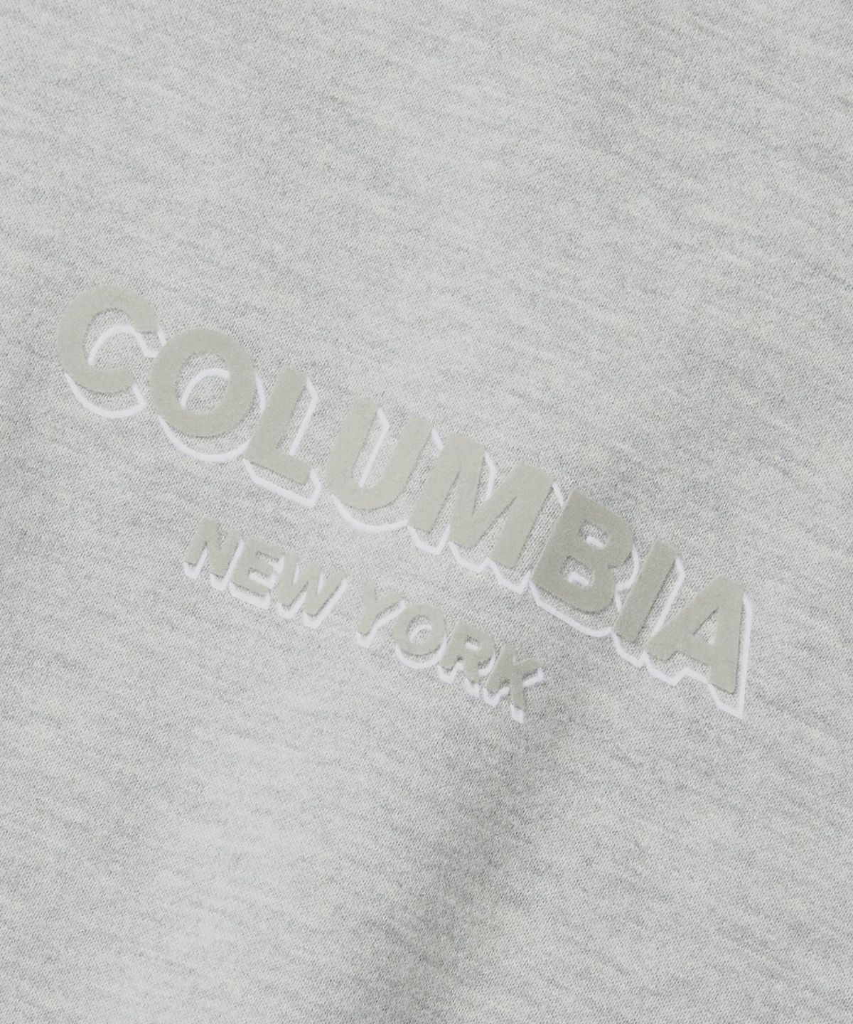컬럼비아 유니버시티(COLUMBIA UNIVERSITY) B/S NY MOC NECK H/FLEECE SWEATSHIRTS M그레이