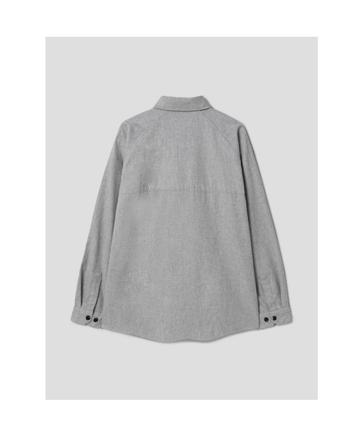 시프트지(SHIFT.G) Brushed Cloud Shirts  Light Grey