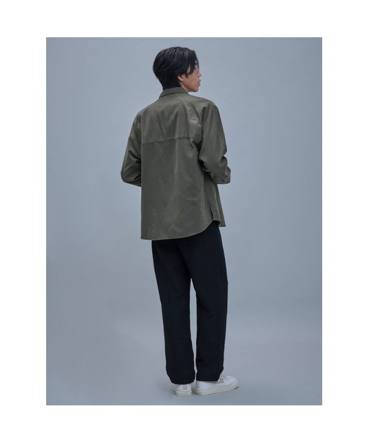 시프트지(SHIFT.G) Brushed Cloud Shirts  Khaki