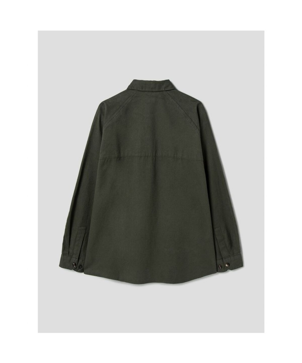 시프트지(SHIFT.G) Brushed Cloud Shirts  Khaki