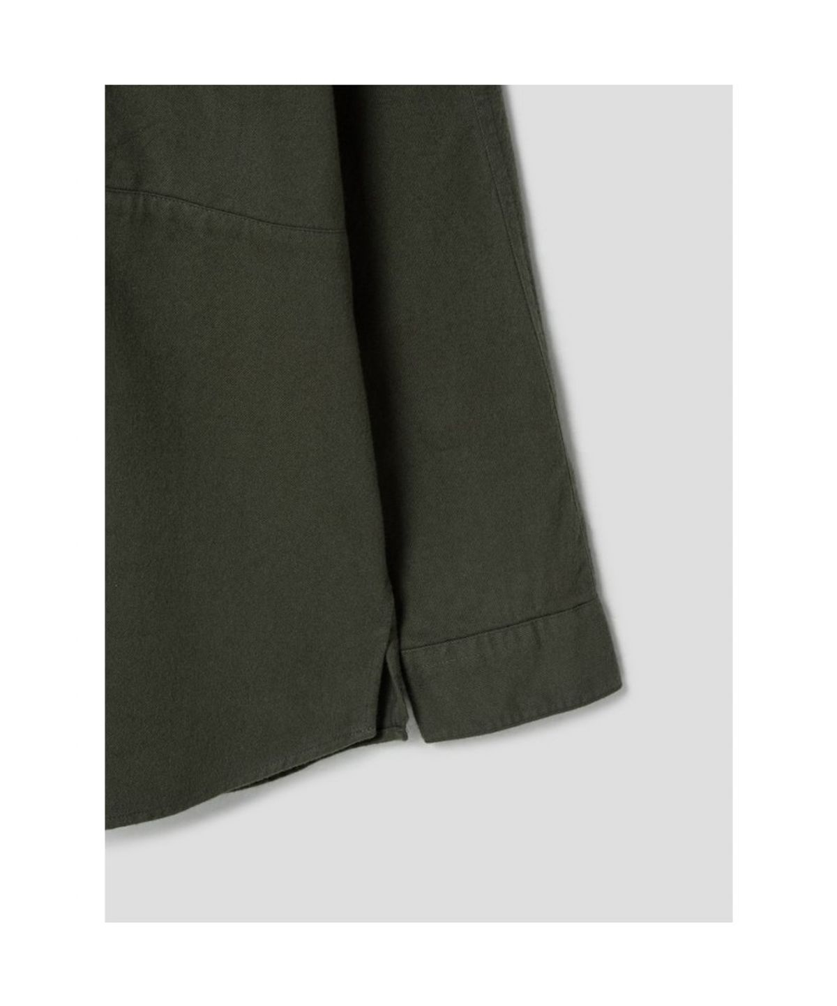 시프트지(SHIFT.G) Brushed Cloud Shirts  Khaki