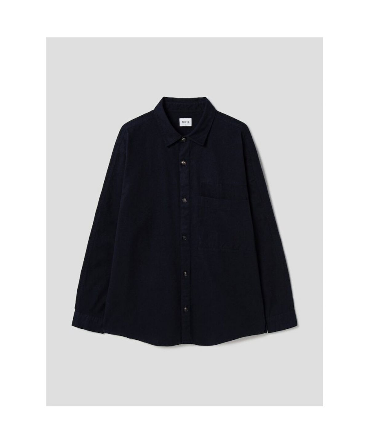 시프트지(SHIFT.G) Brushed Cloud Shirts  Navy