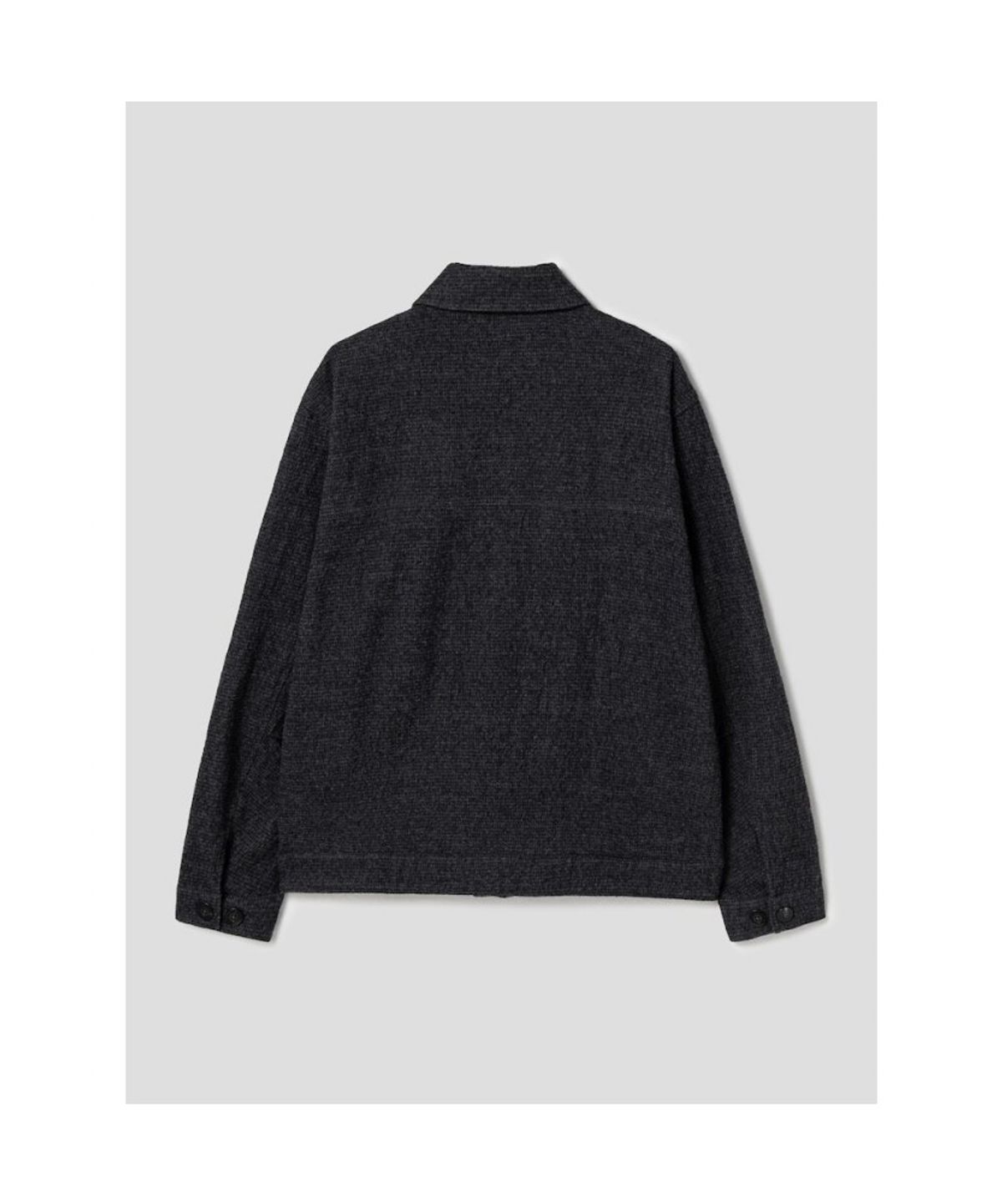 시프트지(SHIFT.G) Wool Blended ZoomIn Shirts  Ash