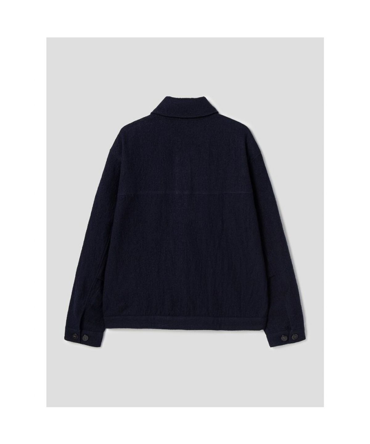 시프트지(SHIFT.G) Wool ZoomIn Shirts  Navy