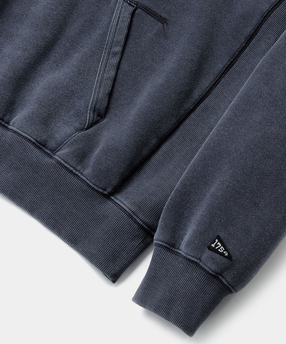 컬럼비아 유니버시티(COLUMBIA UNIVERSITY) CU 80S VINTAGE H/FLEECE H/ZIP DYEING HOODIE 크라운네이비