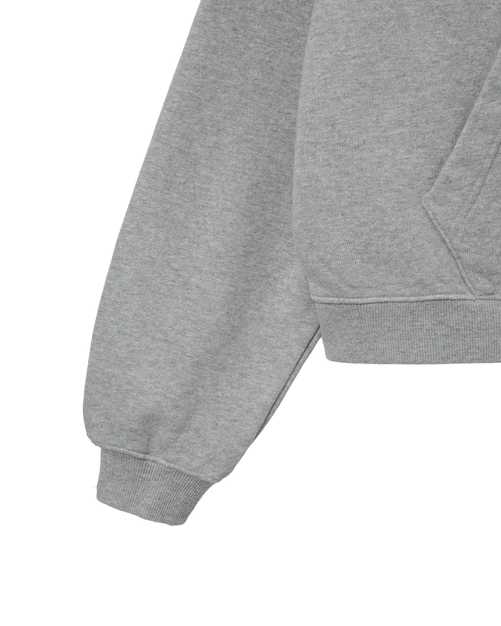 aeae APPLIQUE LOGO HOODIE グレー パーカー Mサイズ MUSINSA | AEAE APPLIQUE LOGO HOODIE [MELANGE GREY]