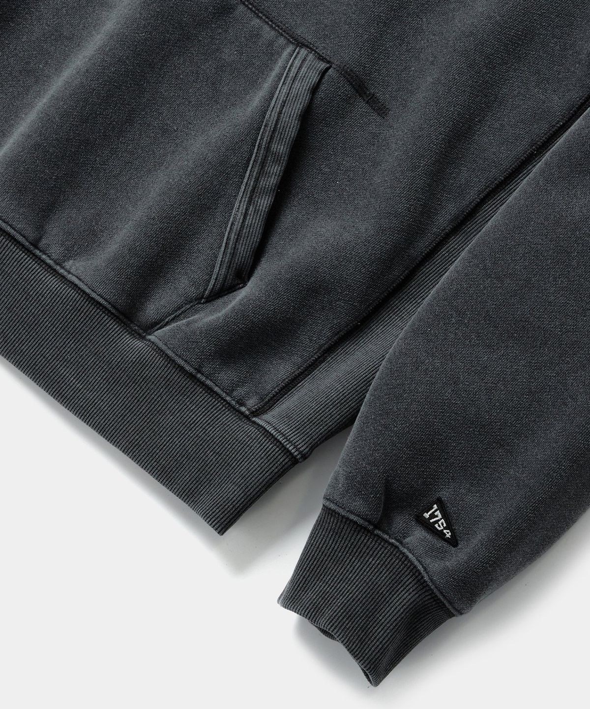 컬럼비아 유니버시티(COLUMBIA UNIVERSITY) CU 80S VINTAGE H/FLEECE H/ZIP DYEING HOODIE 차콜