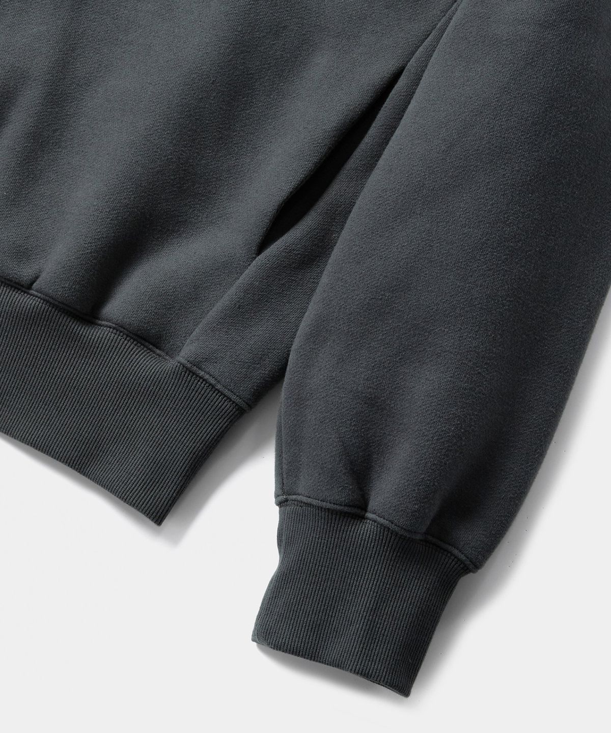 컬럼비아 유니버시티(COLUMBIA UNIVERSITY) B/S NY MOC NECK H/FLEECE HOODIE 차콜