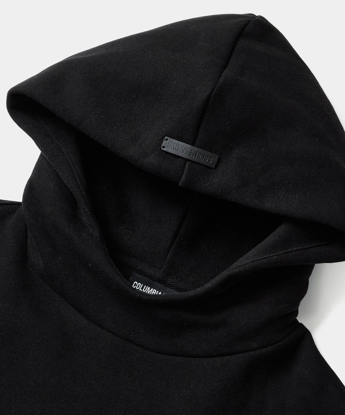 컬럼비아 유니버시티(COLUMBIA UNIVERSITY) B/S NY MOC NECK H/FLEECE HOODIE 블랙