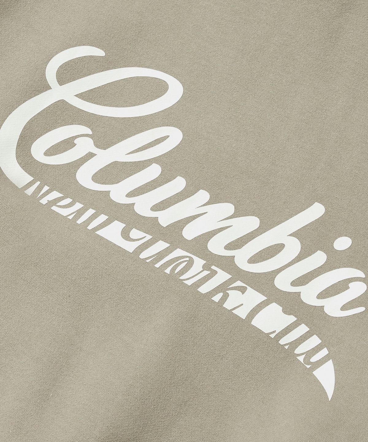 컬럼비아 유니버시티(COLUMBIA UNIVERSITY) CU BIG WAVE H/FLEECE HOODIE 내추럴베이지