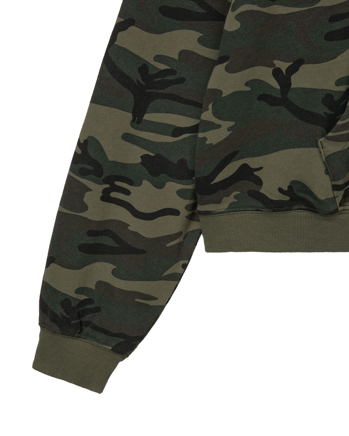 에이이에이이(AEAE) WEB LOGO LOOSED HOODIE [CAMO]