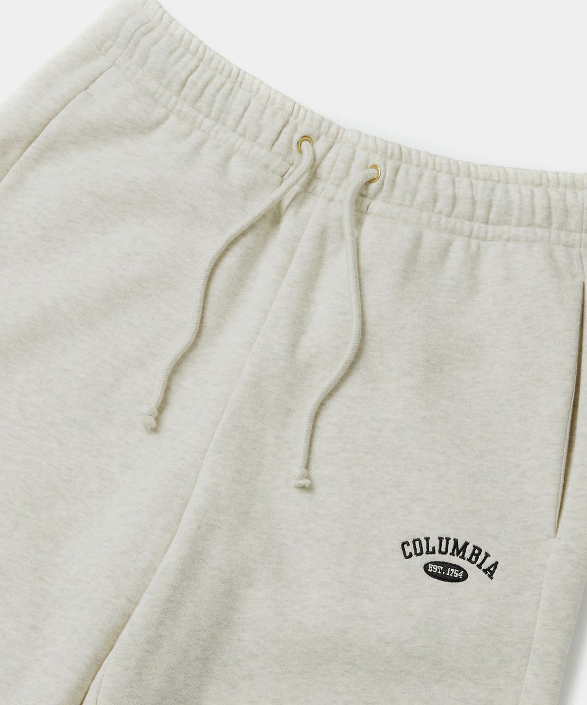 컬럼비아 유니버시티(COLUMBIA UNIVERSITY) SIG ARCH LOGO WOMEN FLEECE SWEAT PANTS 옐로우오트밀
