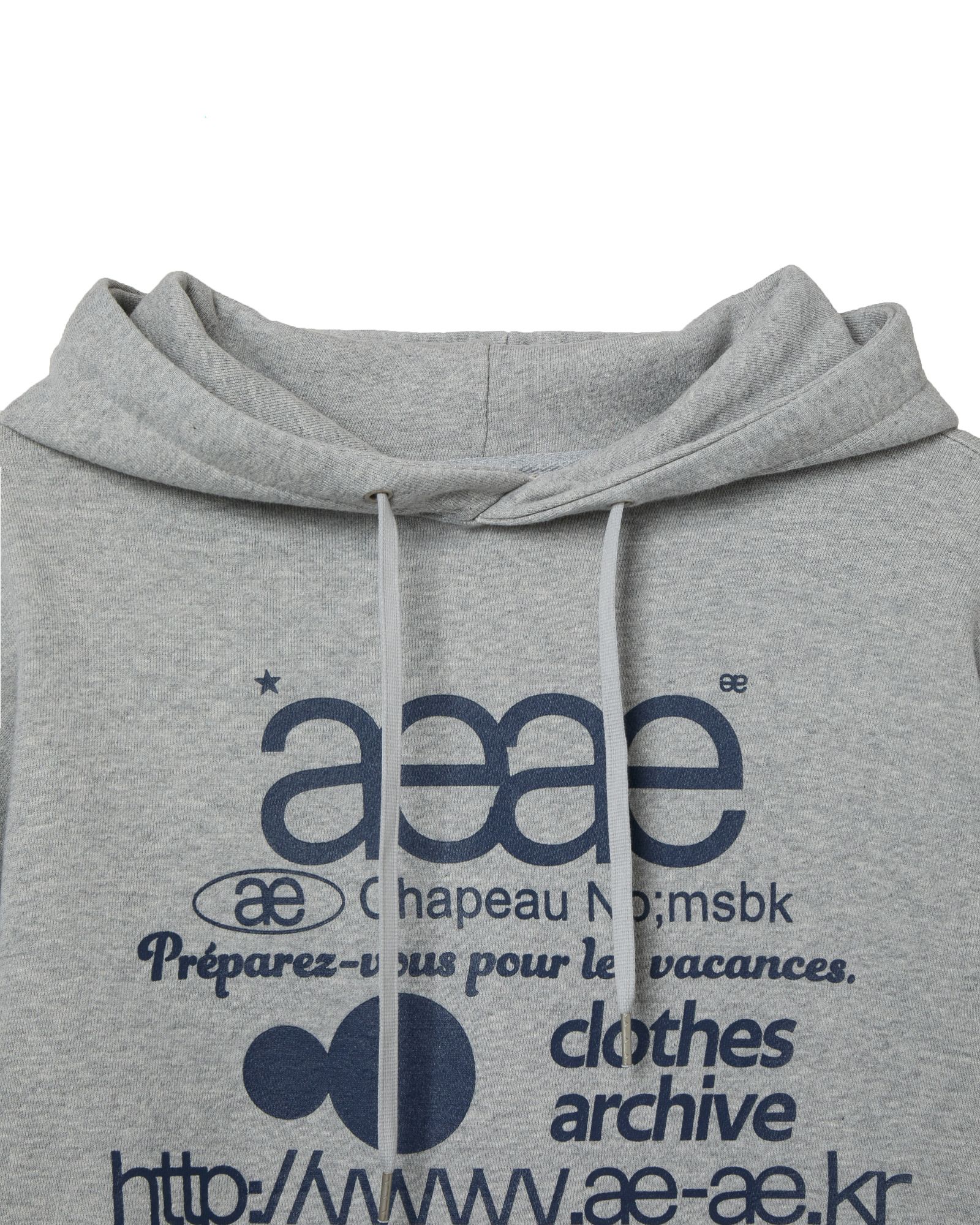 AEAE] WEB LOGO LOOSED HOODIE [BLACK] 正規品 韓国ブランド