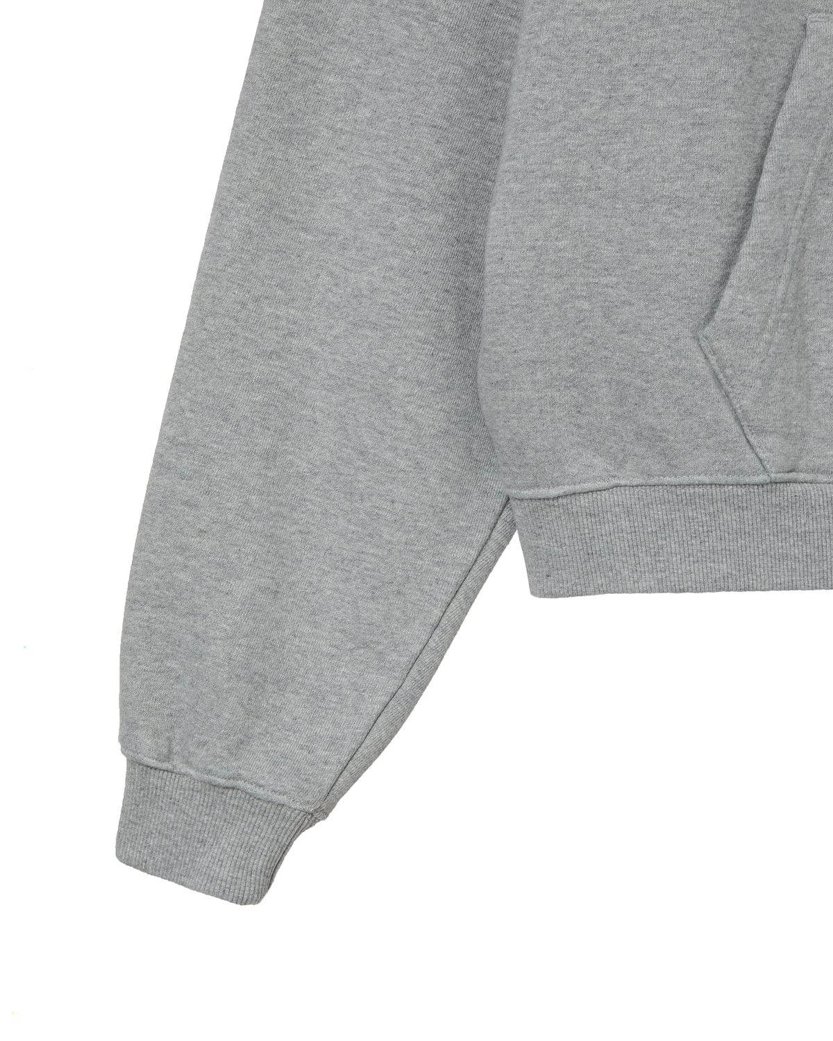 에이이에이이(AEAE) WEB LOGO LOOSED HOODIE [MELANGE GREY]