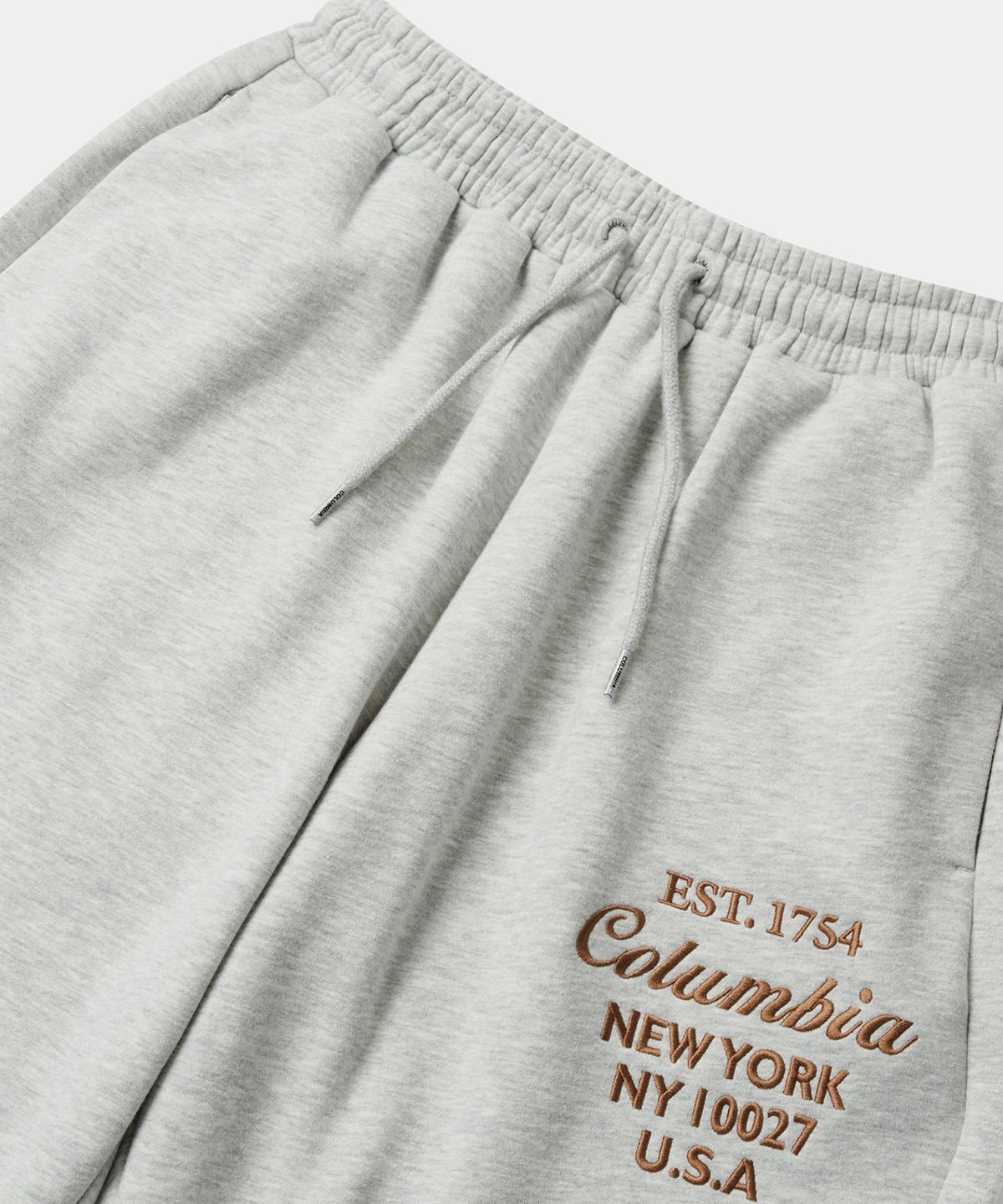 컬럼비아 유니버시티(COLUMBIA UNIVERSITY) CU BIG SCRIPT FLEECE WIDE SEATPANTS M그레이