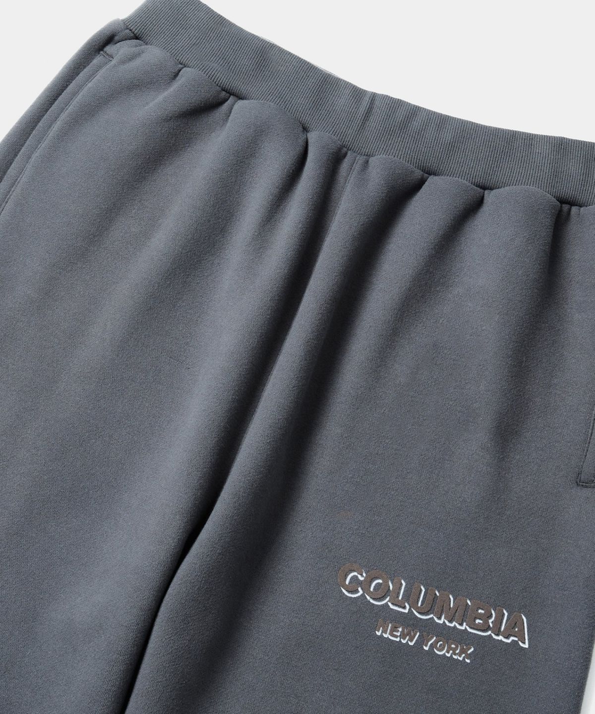 컬럼비아 유니버시티(COLUMBIA UNIVERSITY) B/S NY H/FLEECE LOOSE SWEATPANTS 차콜
