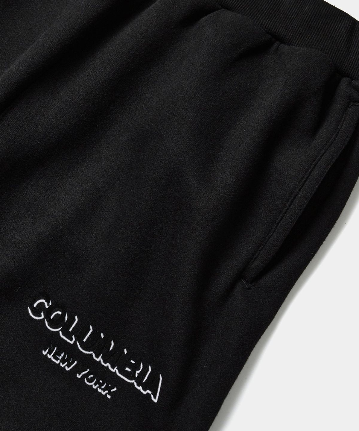 컬럼비아 유니버시티(COLUMBIA UNIVERSITY) B/S NY H/FLEECE LOOSE SWEATPANTS 블랙