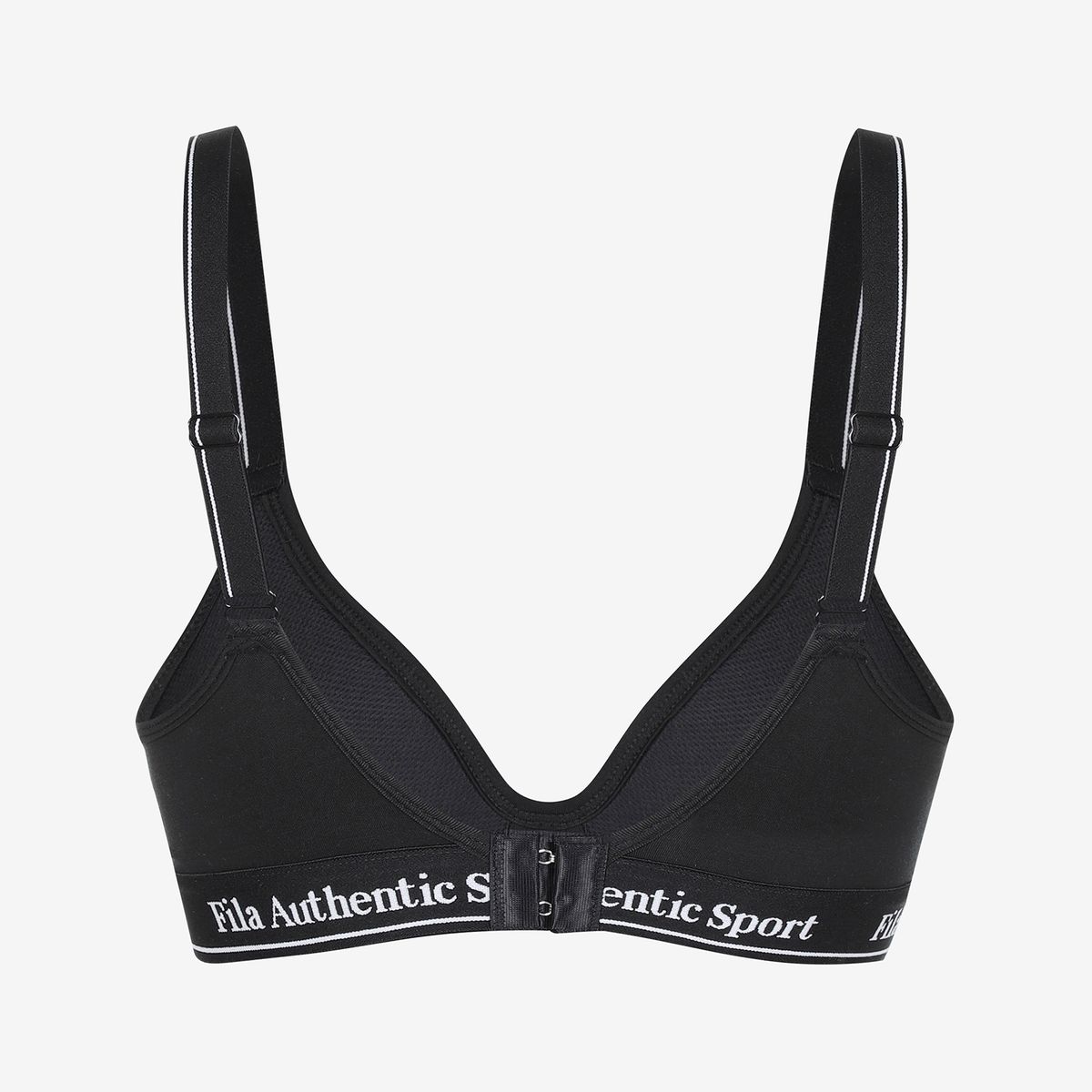 휠라언더웨어(FILA UNDERWEAR) 벨로 볼륨 소프트 브라(FI4BAH1105FBLK)