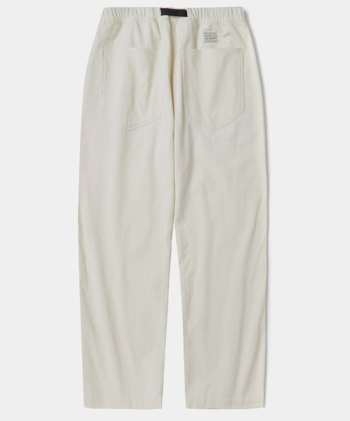 컬럼비아 유니버시티(COLUMBIA UNIVERSITY) SL-LABEL BELTED ALL-ROUND CORDUROY PANTS 크림