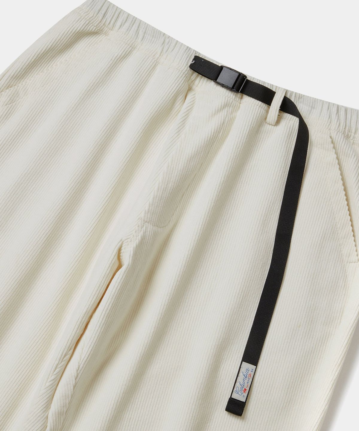 컬럼비아 유니버시티(COLUMBIA UNIVERSITY) SL-LABEL BELTED ALL-ROUND CORDUROY PANTS 크림
