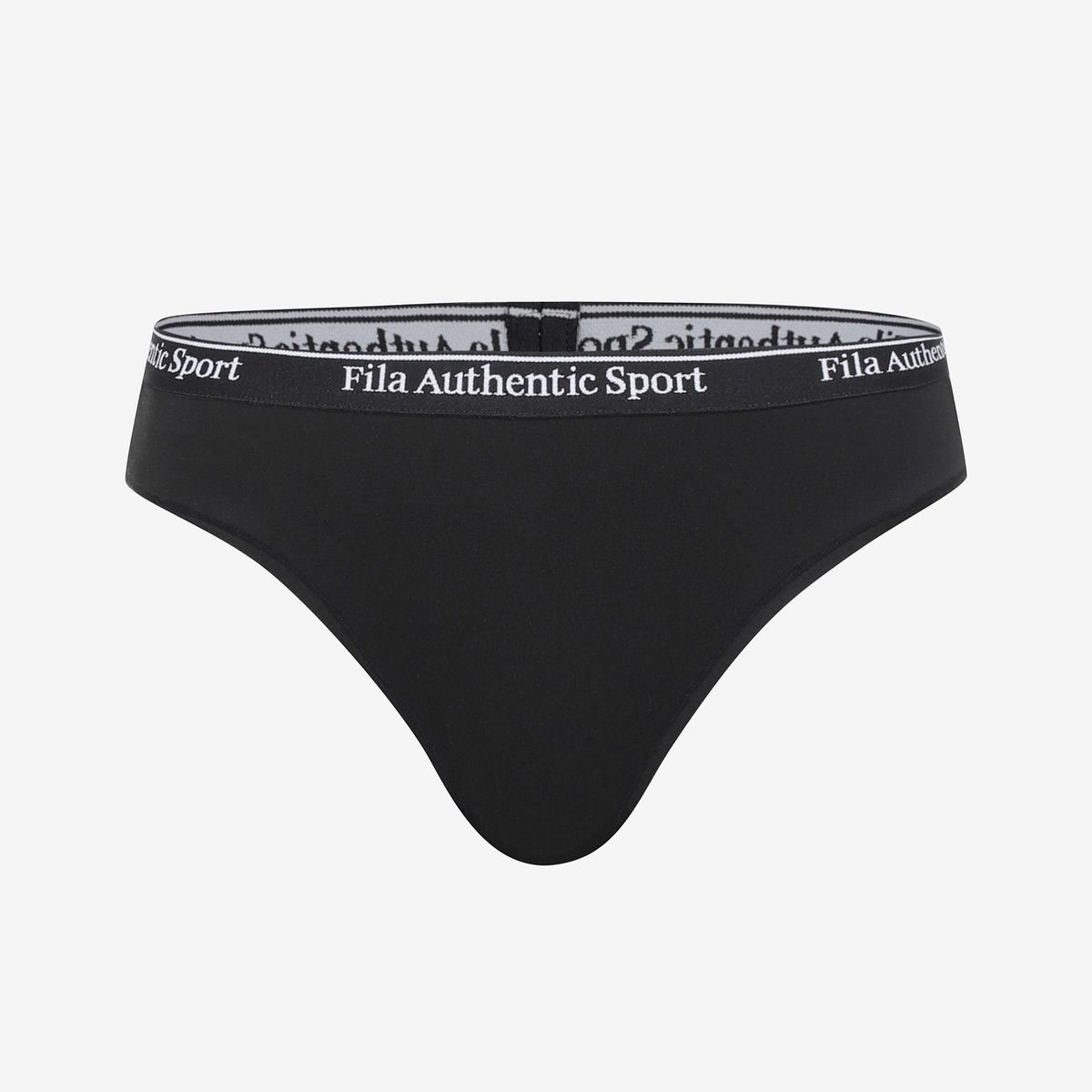 휠라언더웨어(FILA UNDERWEAR) 벨로 소프트 T팬티(FI4BFH1103FBLK)