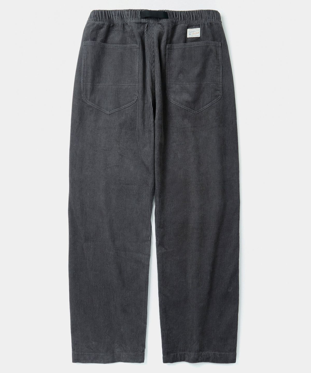 컬럼비아 유니버시티(COLUMBIA UNIVERSITY) SL-LABEL BELTED ALL-ROUND CORDUROY PANTS 차콜