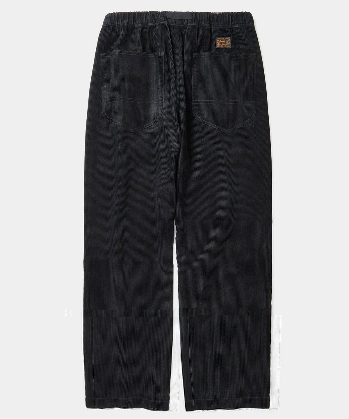 컬럼비아 유니버시티(COLUMBIA UNIVERSITY) SL-LABEL BELTED ALL-ROUND CORDUROY PANTS 블랙