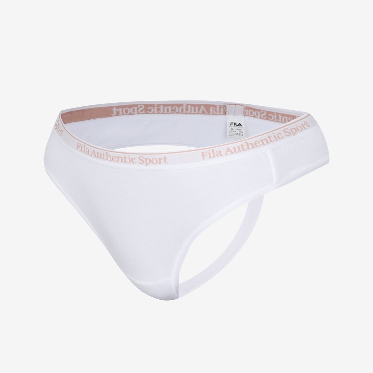 휠라언더웨어(FILA UNDERWEAR) 벨로 소프트 T팬티(FI4BFH1103FWHI)