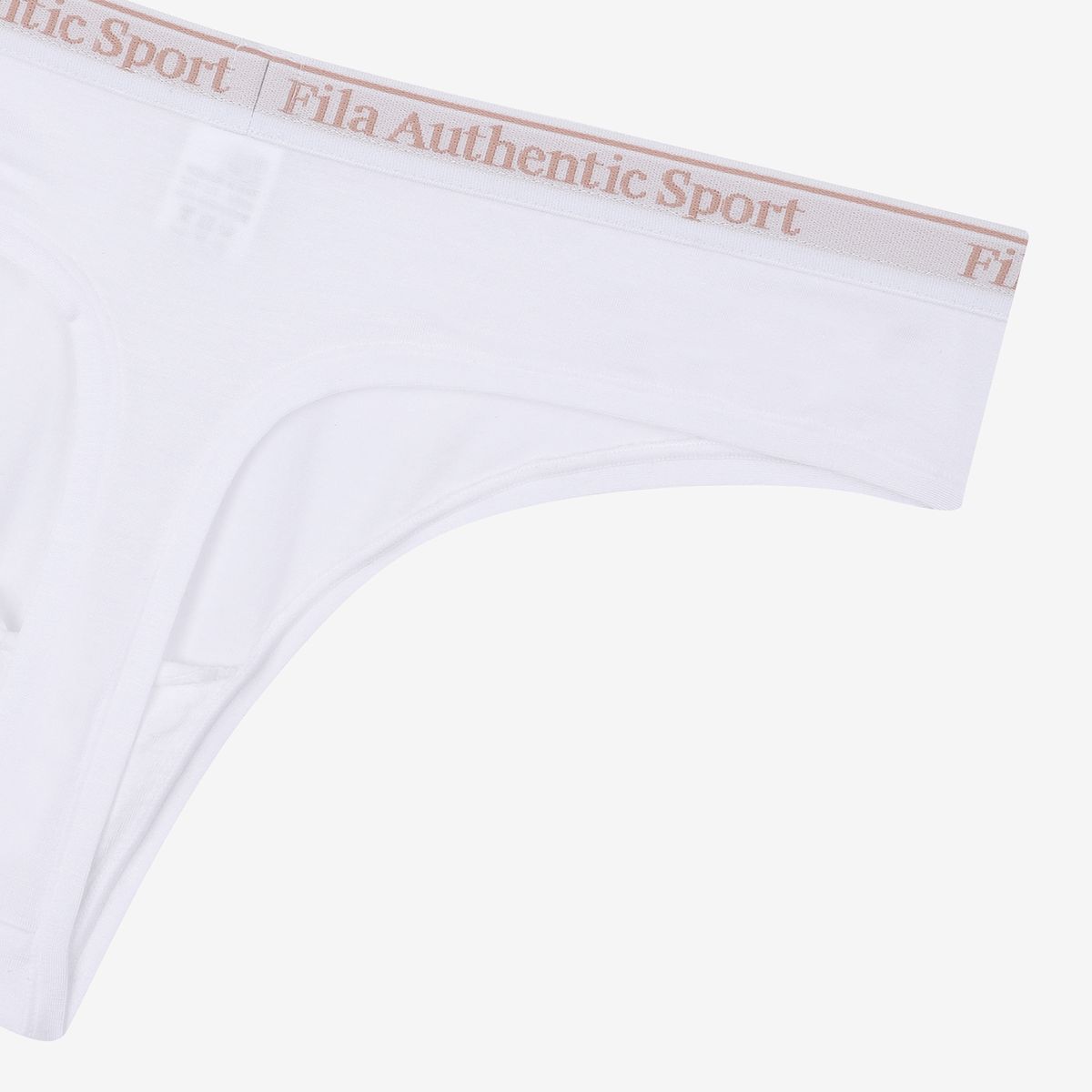 휠라언더웨어(FILA UNDERWEAR) 벨로 소프트 T팬티(FI4BFH1103FWHI)