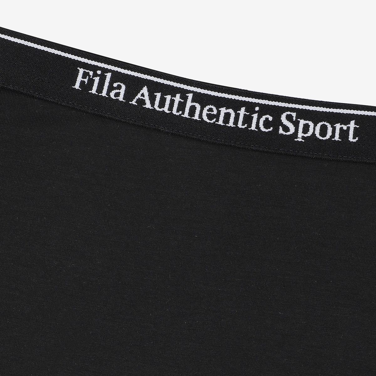 휠라언더웨어(FILA UNDERWEAR) 벨로 소프트 드로즈(FI4DRH1103FBLK)