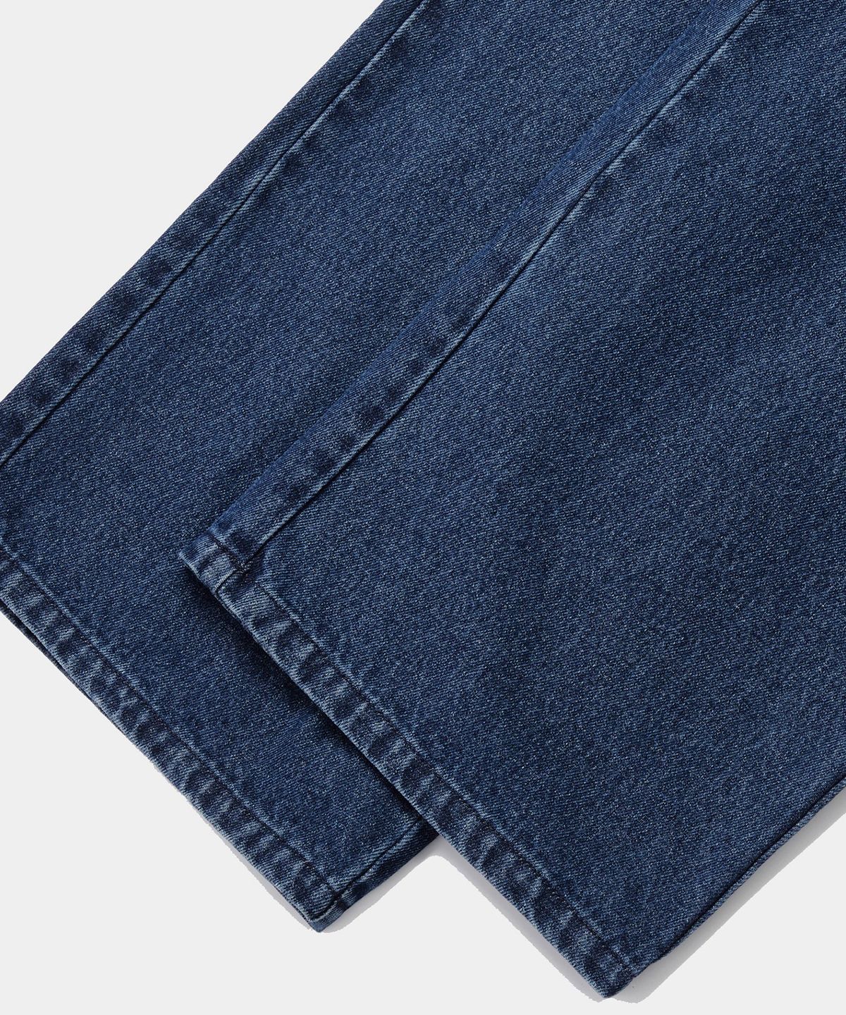 컬럼비아 유니버시티(COLUMBIA UNIVERSITY) SL-LABEL BELTED ALL-ROUND DENIM PANTS 미드나잇데님