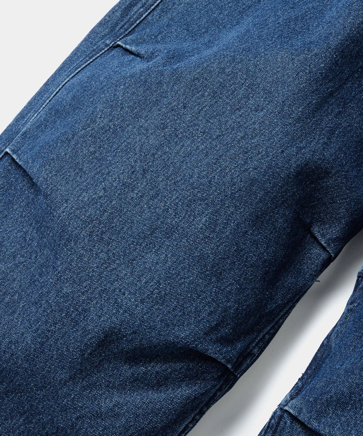 컬럼비아 유니버시티(COLUMBIA UNIVERSITY) SL-LABEL BELTED PARACHUTE DENIM PANTS 미드나잇데님