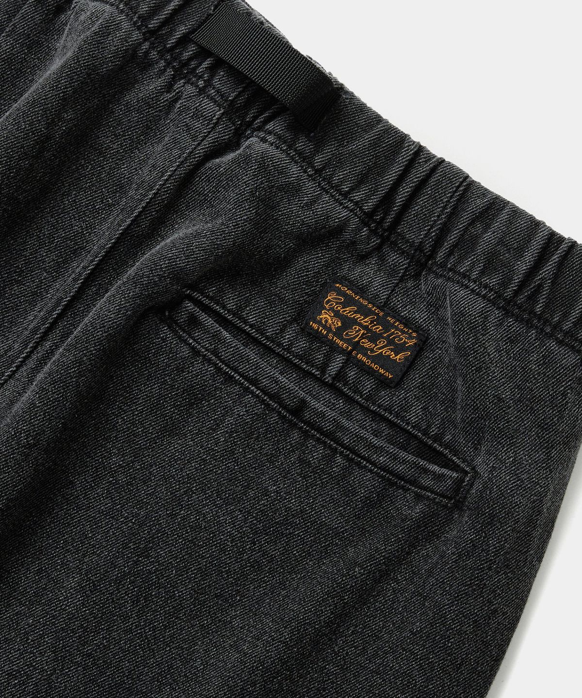 컬럼비아 유니버시티(COLUMBIA UNIVERSITY) SL-LABEL BELTED DENIM SKIRT 그레이데님