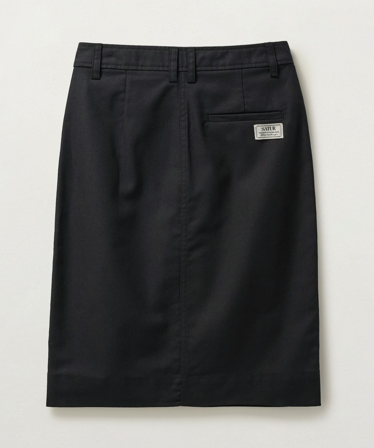 ★SATUR★Ｗ's Cotton Pencil Slit Skirt★スリット スカート★ MUSINSA | SATUR (W) Cotton Pencil Slit Skirt Black