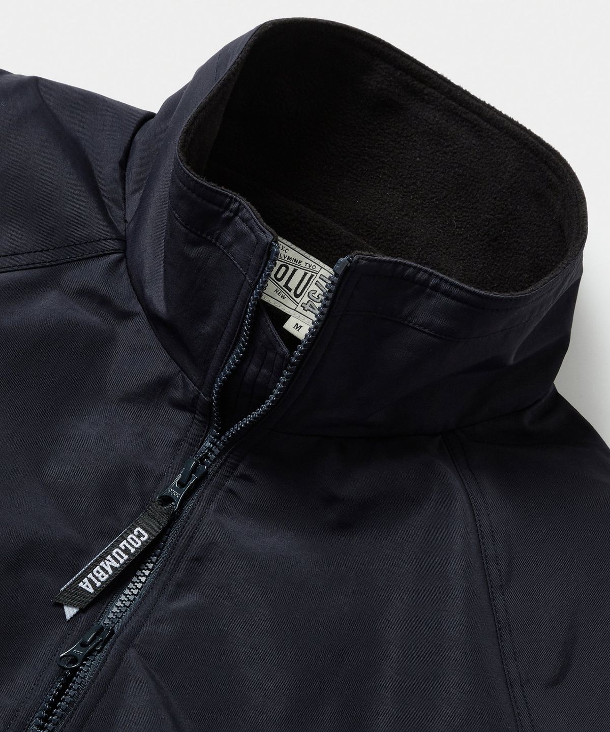 컬럼비아 유니버시티(COLUMBIA UNIVERSITY) ATHL. LABEL UTILITY FLEECE ZIP JUMPER 크라운네이비