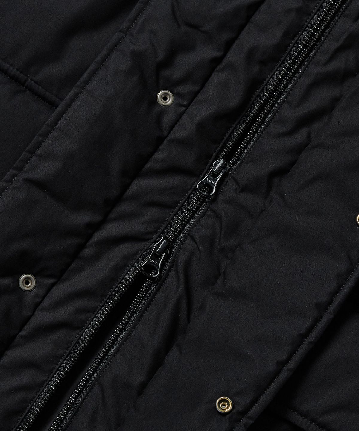 컬럼비아 유니버시티(COLUMBIA UNIVERSITY) B/S FOUR POCKET UTILITY PUFFER 블랙