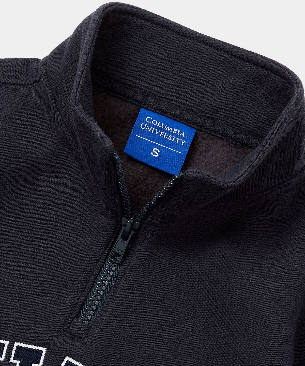 컬럼비아 유니버시티(COLUMBIA UNIVERSITY) KIDS CU BIG ARCH HALF-ZIP SWEATSHIRTS 크라운네이비