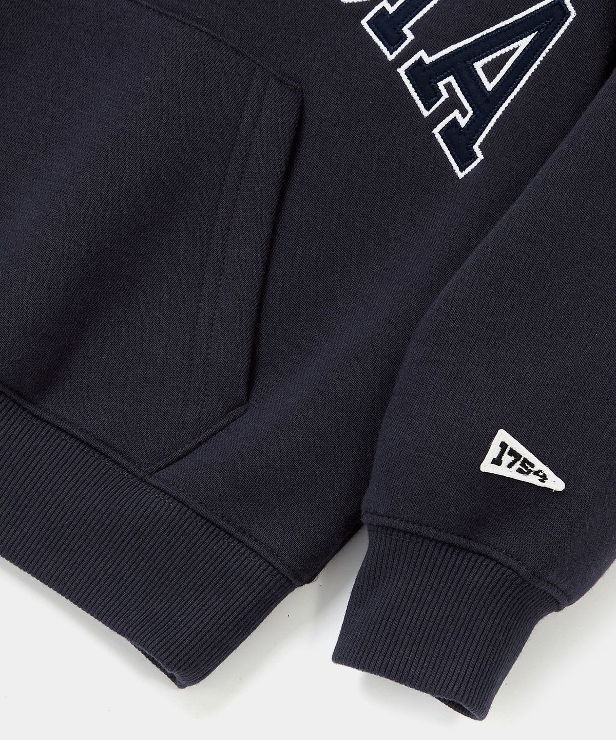 컬럼비아 유니버시티(COLUMBIA UNIVERSITY) KIDS CU BIG ARCH HALF-ZIP SWEATSHIRTS 크라운네이비