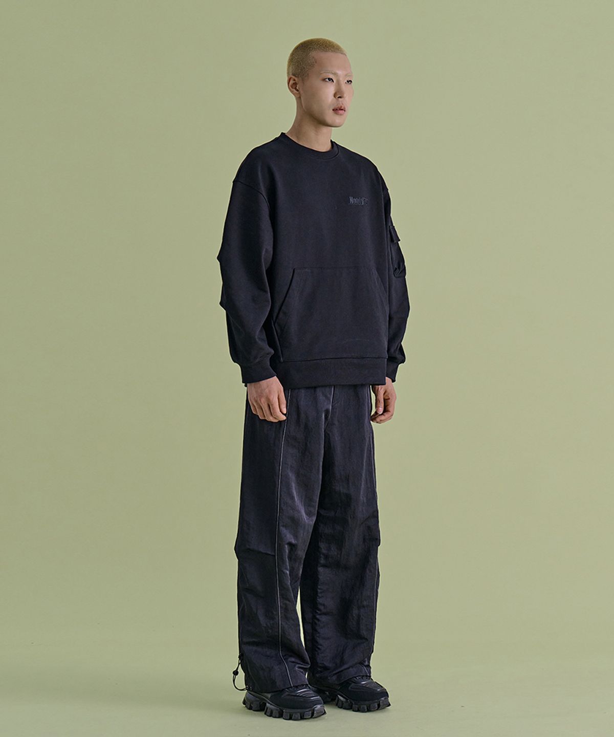 논타입(NONTYPE) UTIL LOGO MTM (BLACK)