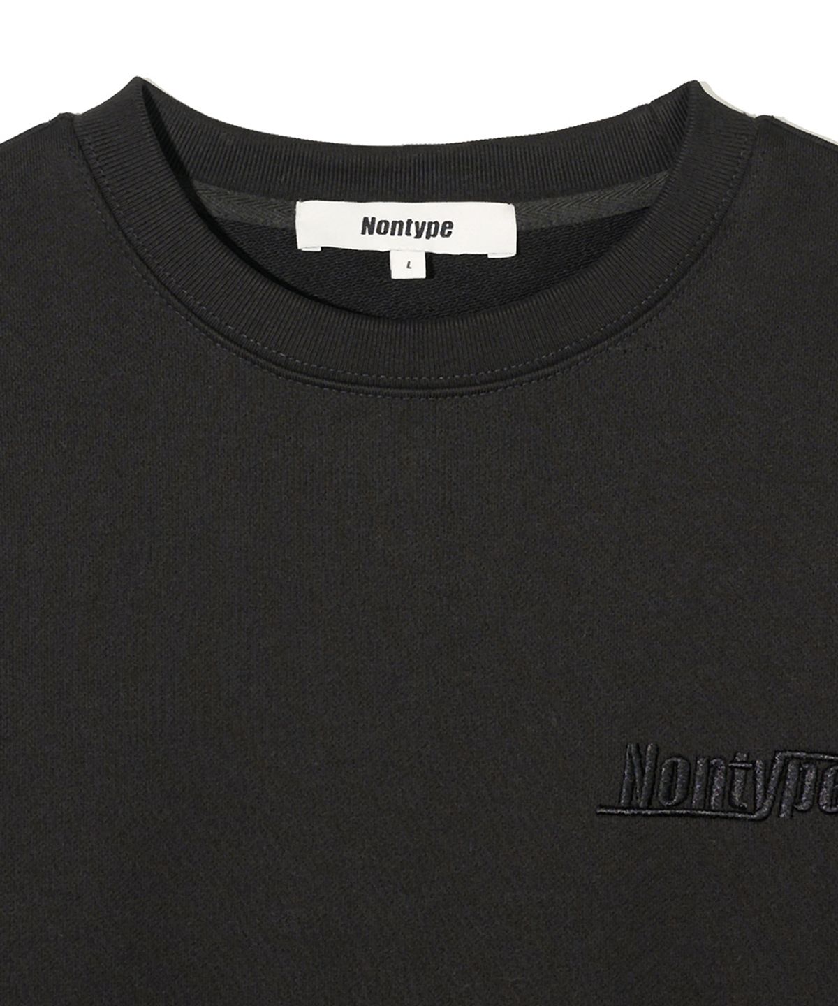 논타입(NONTYPE) UTIL LOGO MTM (BLACK)